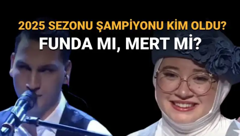 O Ses Türkiye 2025: Şampiyon Funda mı, Mert mi?