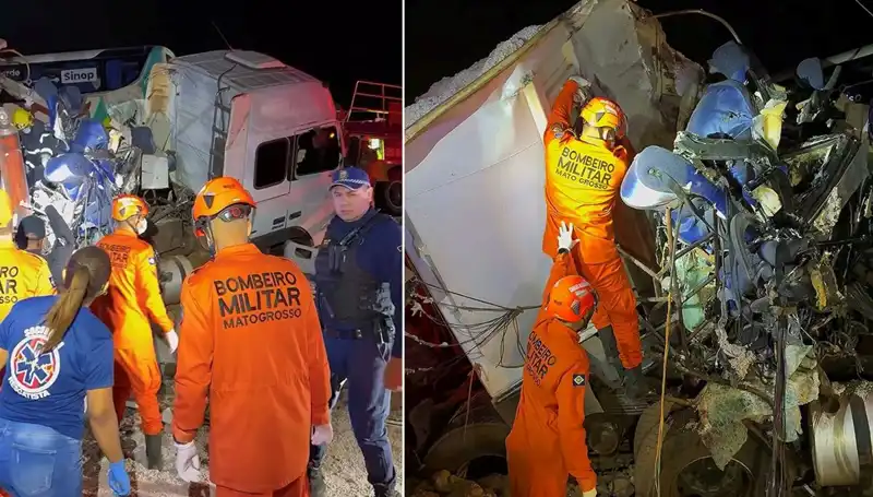 Brezilya'da Otobüs Kazası: 11 Can Kaybı ve 45 Yaralı!