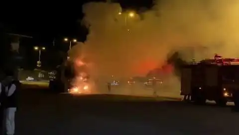 Zonguldak’ta Seyir Halindeki TIR Yangını, Trafiği Kilitledi!