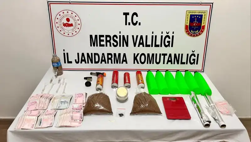 Mersin'de Uyuşturucu Madde Ticaretine Büyük Darbe: 5 Tutuklama