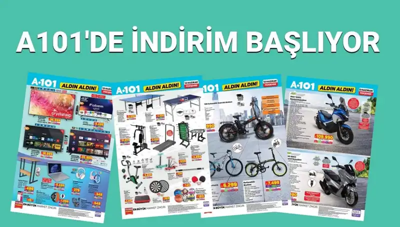 A101 Aktüel Kataloğu 2025: Spor Ekipmanları ve Teknoloji Ürünleri Şimdi Satışta!