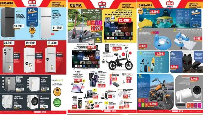 BİM'de Bu Hafta Neler Var? Elektronik Ürünlerle Evini Yenileyin!