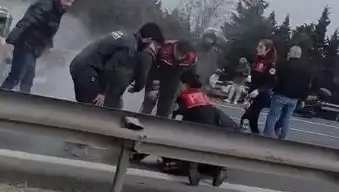 TEM Otoyolu'nda Zincirleme Kaza: Dördü Polis, Beş Yaralı