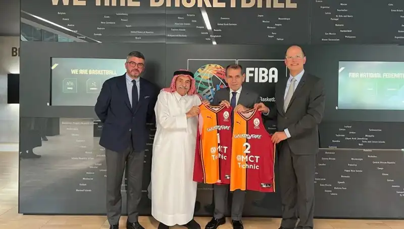 Galatasaray Spor Kulübü'nden FIBA'ya Özel Ziyaret: Basketbolun Geleceği Konuşuldu