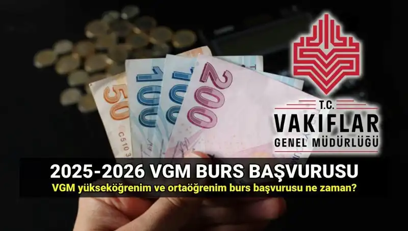 VGM Burs Başvuruları: 2025 Yılı için Tarihler ve Ücretler
