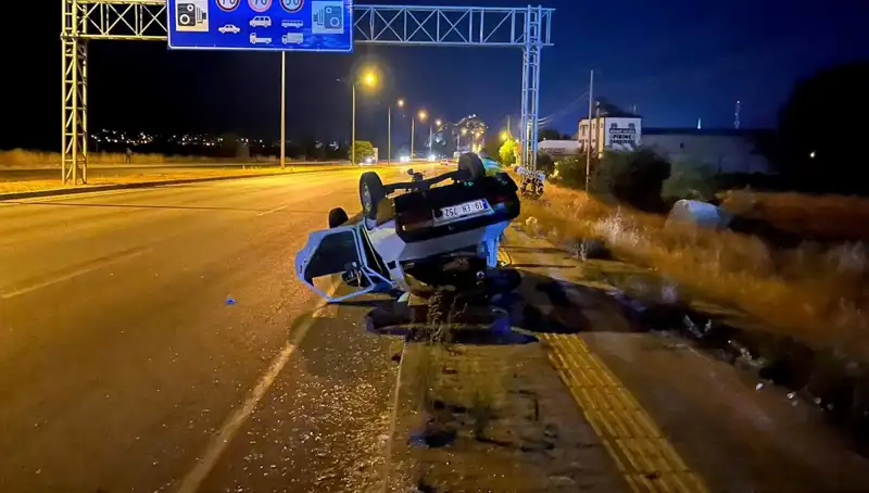 TIR’ın Sıkıştırdığı Otomobil Takla Attı: Korkunç Kaza İstanbul’da Yaşandı