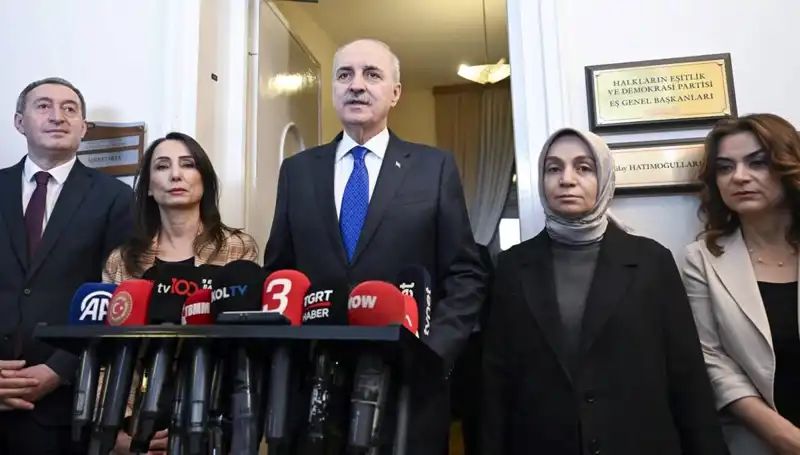Numan Kurtulmuş, Siyasi Partilerle Yeni Dönem İçin Temaslarda Bulundu